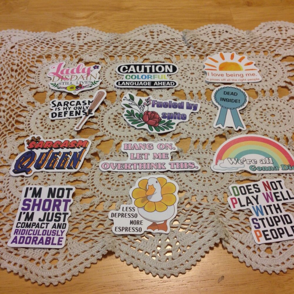 Stickers - Sarcasm Theme